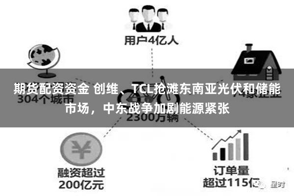 期货配资资金 创维、TCL抢滩东南亚光伏和储能市场，中东战争加剧能源紧张