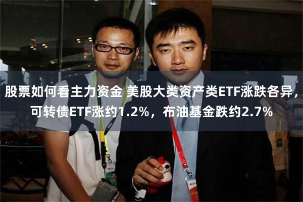 股票如何看主力资金 美股大类资产类ETF涨跌各异，可转债ETF涨约1.2%，布油基金跌约2.7%