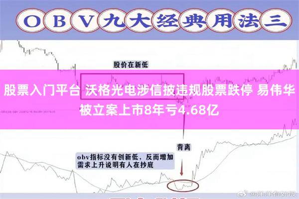 股票入门平台 沃格光电涉信披违规股票跌停 易伟华被立案上市8年亏4.68亿