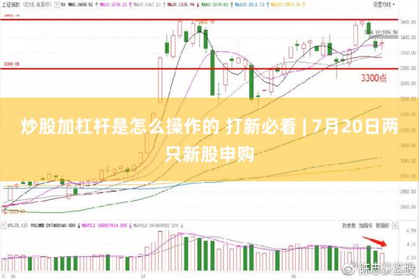 炒股加杠杆是怎么操作的 打新必看 | 7月20日两只新股申购