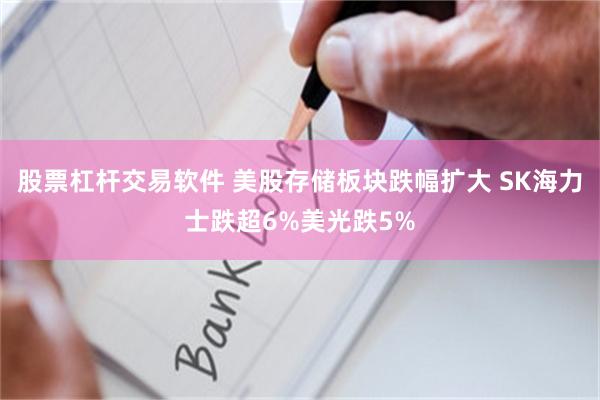 股票杠杆交易软件 美股存储板块跌幅扩大 SK海力士跌超6%美光跌5%