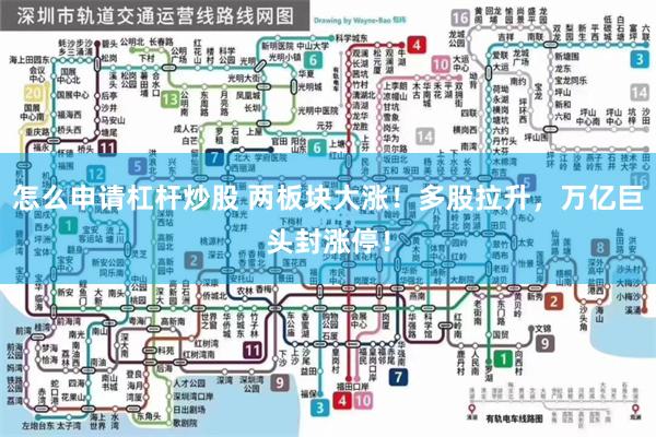 怎么申请杠杆炒股 两板块大涨！多股拉升，万亿巨头封涨停！