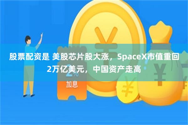 股票配资是 美股芯片股大涨，SpaceX市值重回2万亿美元，中国资产走高