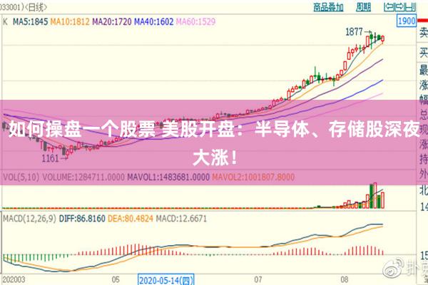 如何操盘一个股票 美股开盘：半导体、存储股深夜大涨！