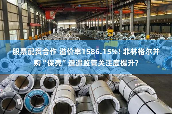 股票配资合作 溢价率1586.15%! 菲林格尔并购“保壳”遭遇监管关注度提升?